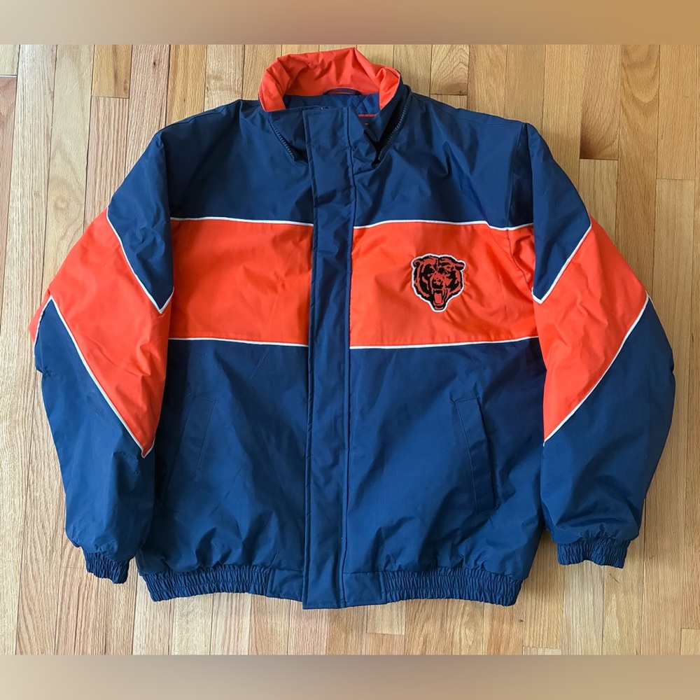 Vintage Jeff Hamilton Chicago Bears Jacket Men’s Size XL